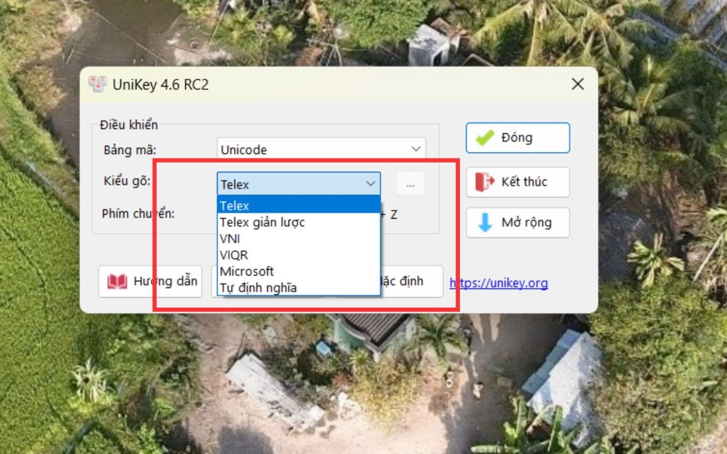 Kiểu gõ Telex (Nguồn: Internet)