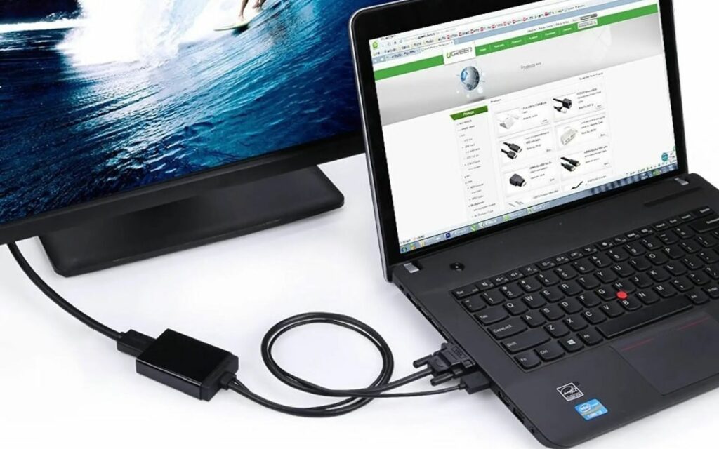 Cách kết nối máy tính với tivi qua HDMI, VGA, Wi-Fi cực dễ 1 Năm 2025, với các công nghệ như HDMI 2.1, VGA vẫn phổ biến, và Wi-Fi 6E, việc kết nối máy tính với tivi trở nên dễ dàng hơn bao giờ hết. (Nguồn: Internet)