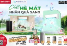 Hè Mát Quà Sang: Sắm Sharp, nhận thưởng cùng Phong Vũ
