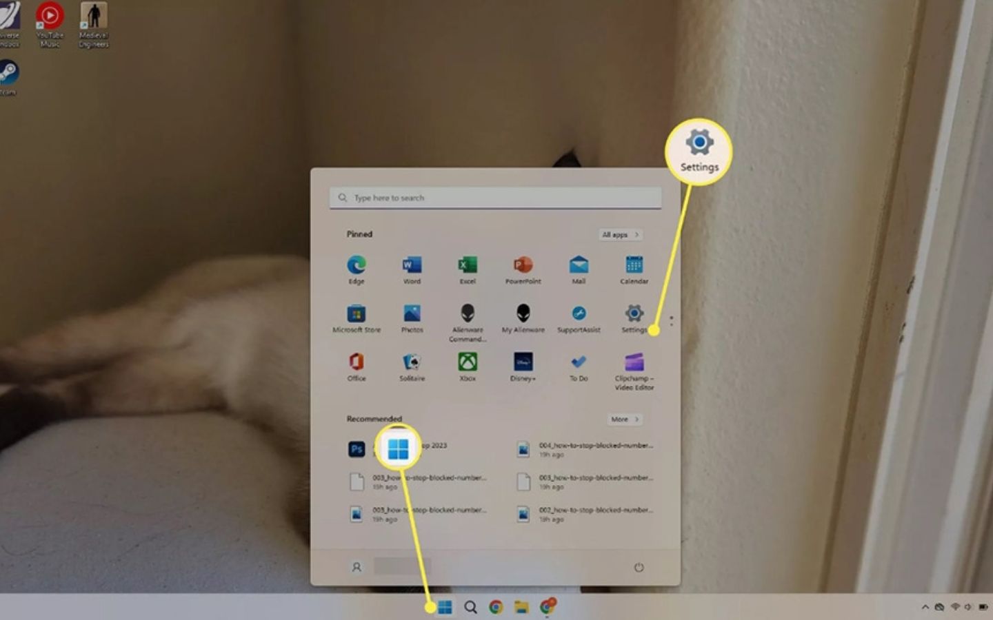 Chọn vào mục Settings (Nguồn: Internet)