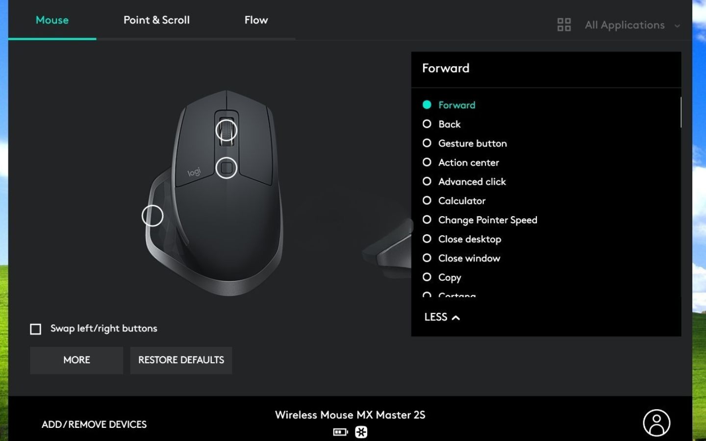 Phần mềm điều chỉnh tốc độ chuột (Nguồn: Internet)
