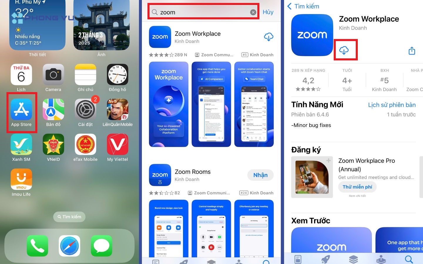 Chi tiết cách cài đặt Zoom trên điện thoại 