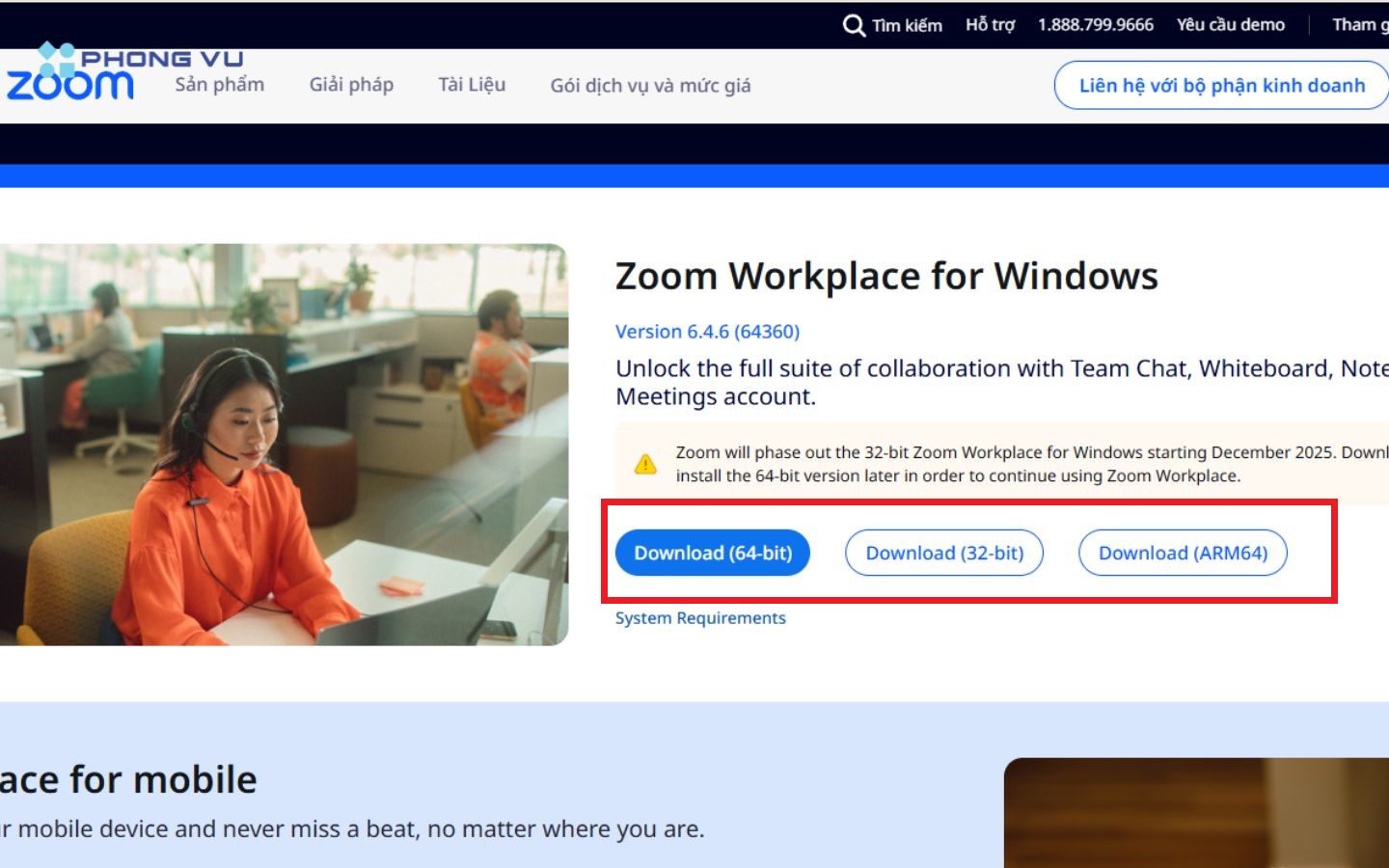 Nhấn nút Download để tải file cài đặt