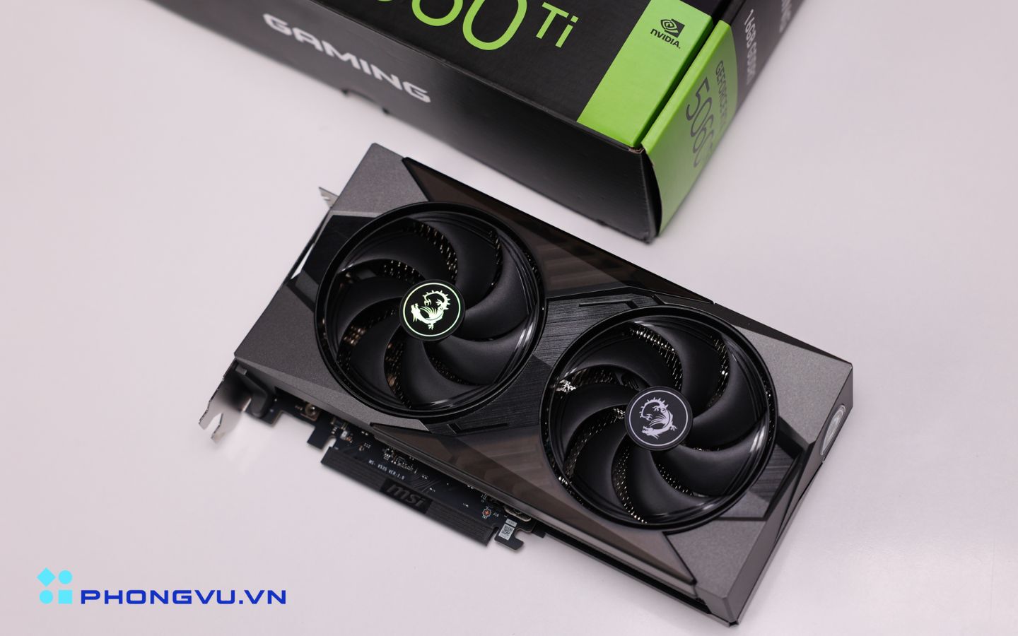 Đánh giá card đồ họa MSI RTX 5060 Ti 16G GAMING OC 4 Về khả năng tản nhiệt, MSI RTX 5060 Ti 16G GAMING OC thể hiện ấn tượng