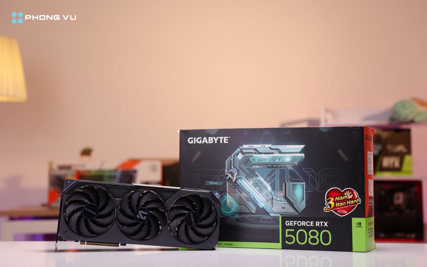 Gigabyte GeForce RTX 5080 GAMING OC 16GB là một card màn hình xuất sắc,