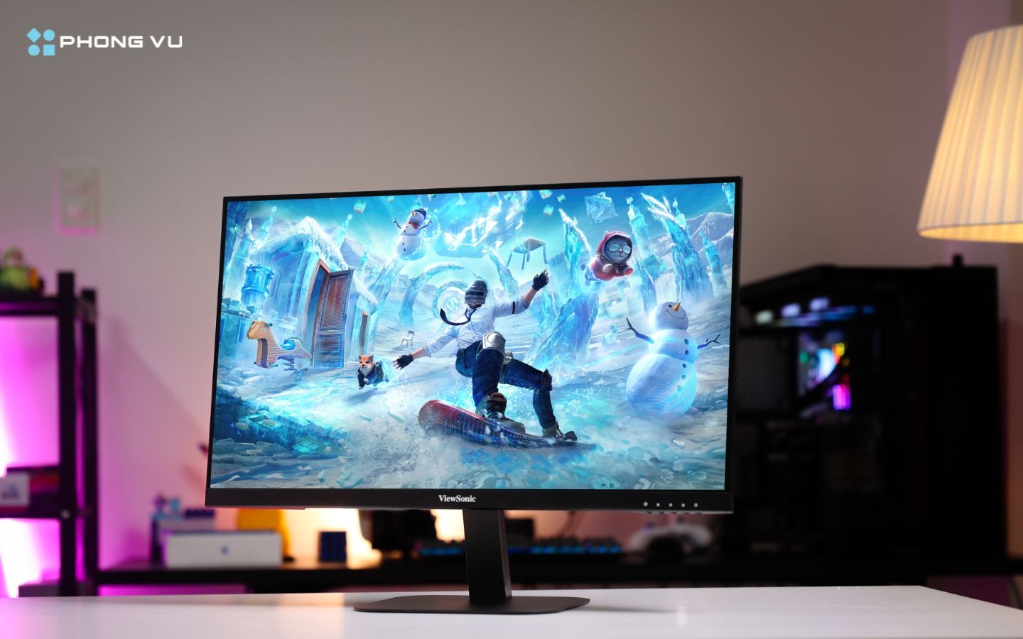 Đánh giá màn hình gaming ViewSonic VS20209 VX2457A: 170Hz giá siêu rẻ! 1 Màn hình gaming ViewSonic VX2457A mang đến cảm giác hiện đại nhưng không phô trương