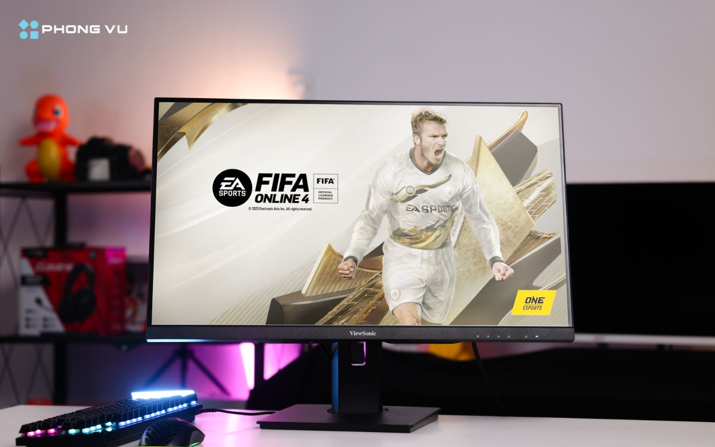 Đánh giá màn hình ViewSonic XG2737 27" IPS 520Hz Gsync chuyên game 1 ViewSonic XG2737 đã toát lên vẻ mạnh mẽ và hiện đại