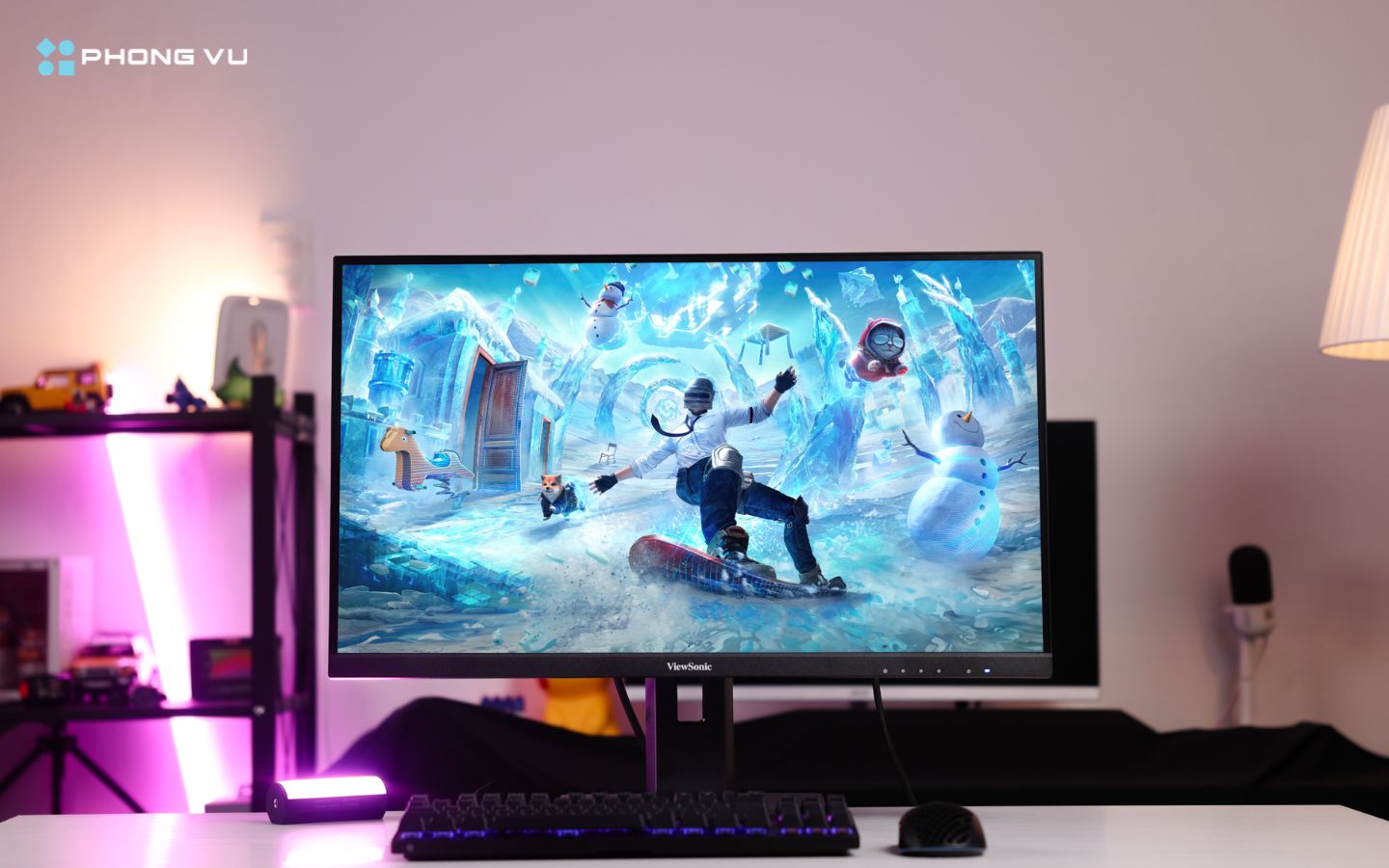 Đánh giá màn hình ViewSonic XG2737 27" IPS 520Hz Gsync chuyên game 3 ViewSonic XG2737 được trang bị tấm nền Fast IPS 27 inch với độ phân giải Full HD