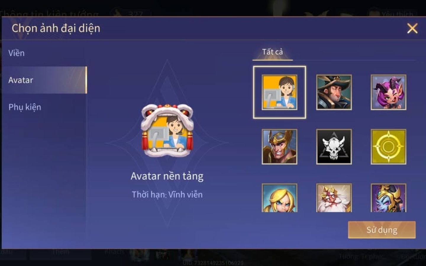 Avatar Garena (Nguồn: Internet)