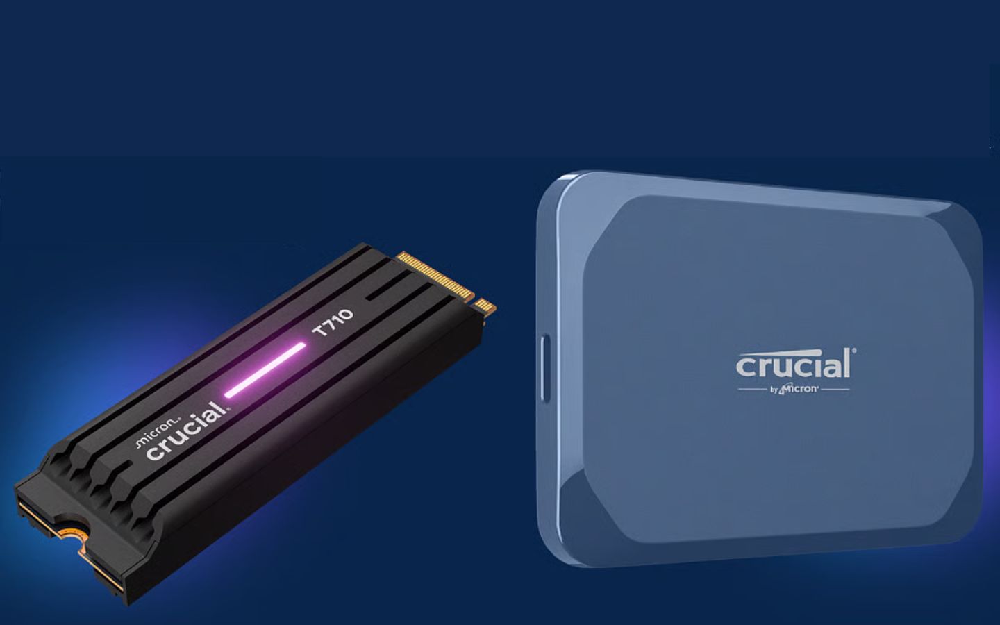 Crucial X10 sở hữu thiết kế hiện đại, nhỏ gọn