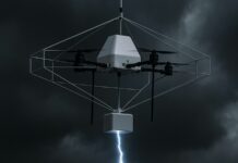 Nhật Bản công bố công nghệ UAV “bẫy sét” trên không Nhật Bản công bố công nghệ UAV "bẫy sét" trên không