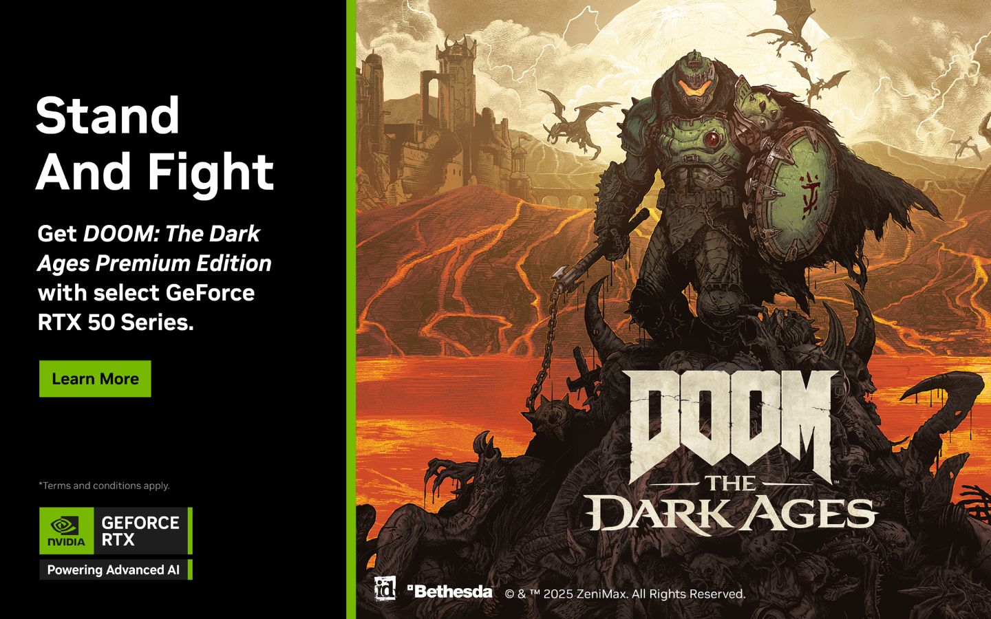 Tựa game DOOM: The Dark Ages được cải tiến đồ họa đáng kể 