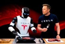 Robot Optimus gây sốt khi thành thạo việc nội trợ Robot Optimus gây sốt khi thành thạo việc nội trợ