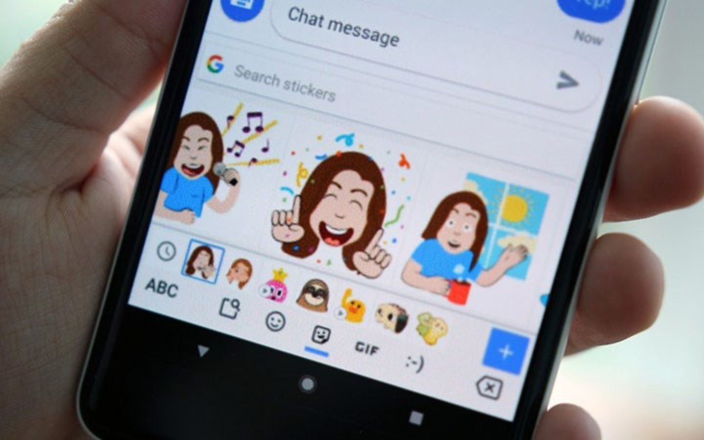 Hướng dẫn tạo sticker từ ảnh trên điện thoại Android, iPhone 9 Sticker cá nhân trong bàn phím Gboard