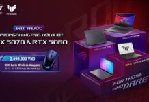 ASUS ROG mở đặt hàng laptop gaming RTX 5070, RTX 5060 tại Việt Nam