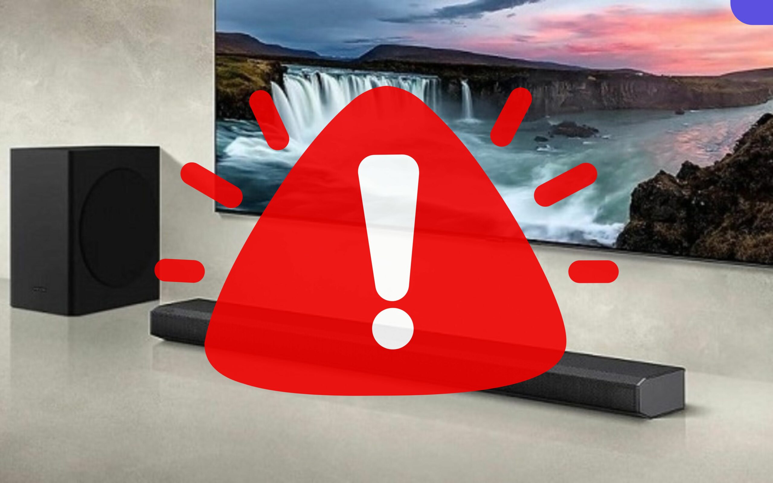 Trong trường hợp âm thanh bị gián đoạn hoặc trễ, thử cập nhật phần mềm cho cả tivi và loa, vì phiên bản cũ có thể gây lỗi.