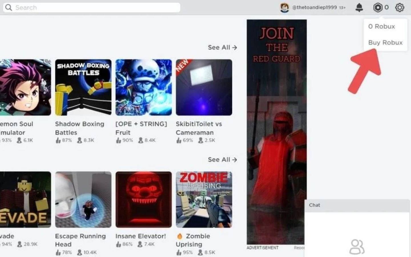 cách nạp Robux bằng thẻ tín dụng