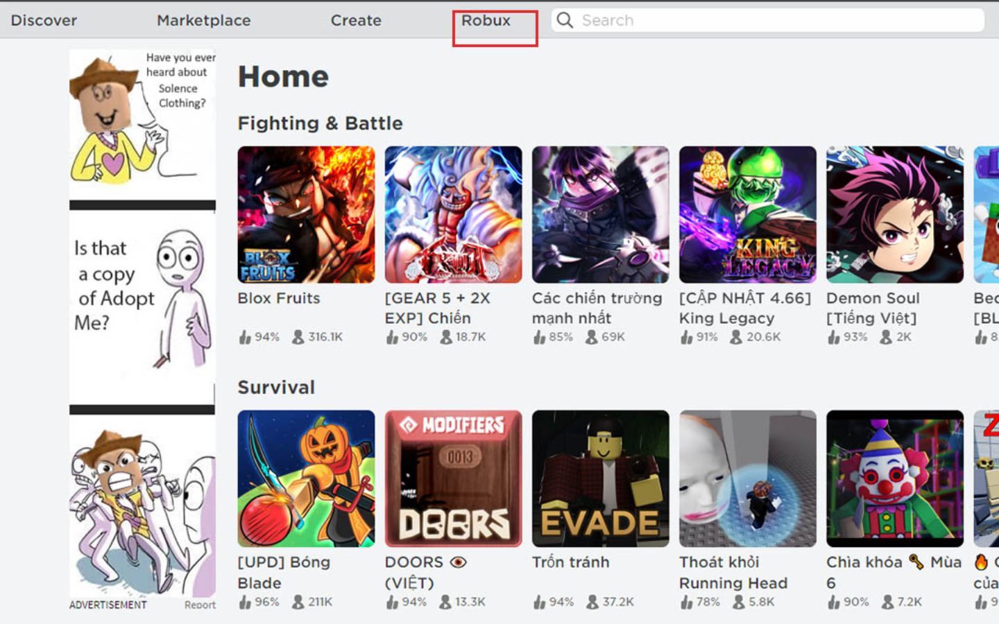 hướng dẫn cách nạp Robux bằng Roblox Card chi tiết