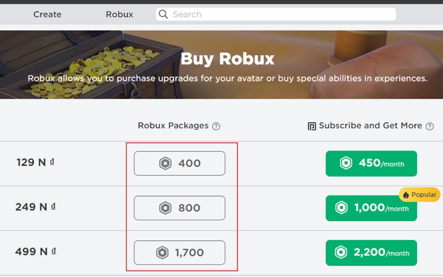 hướng dẫn chi tiết cách nạp Robux thông qua Paypal