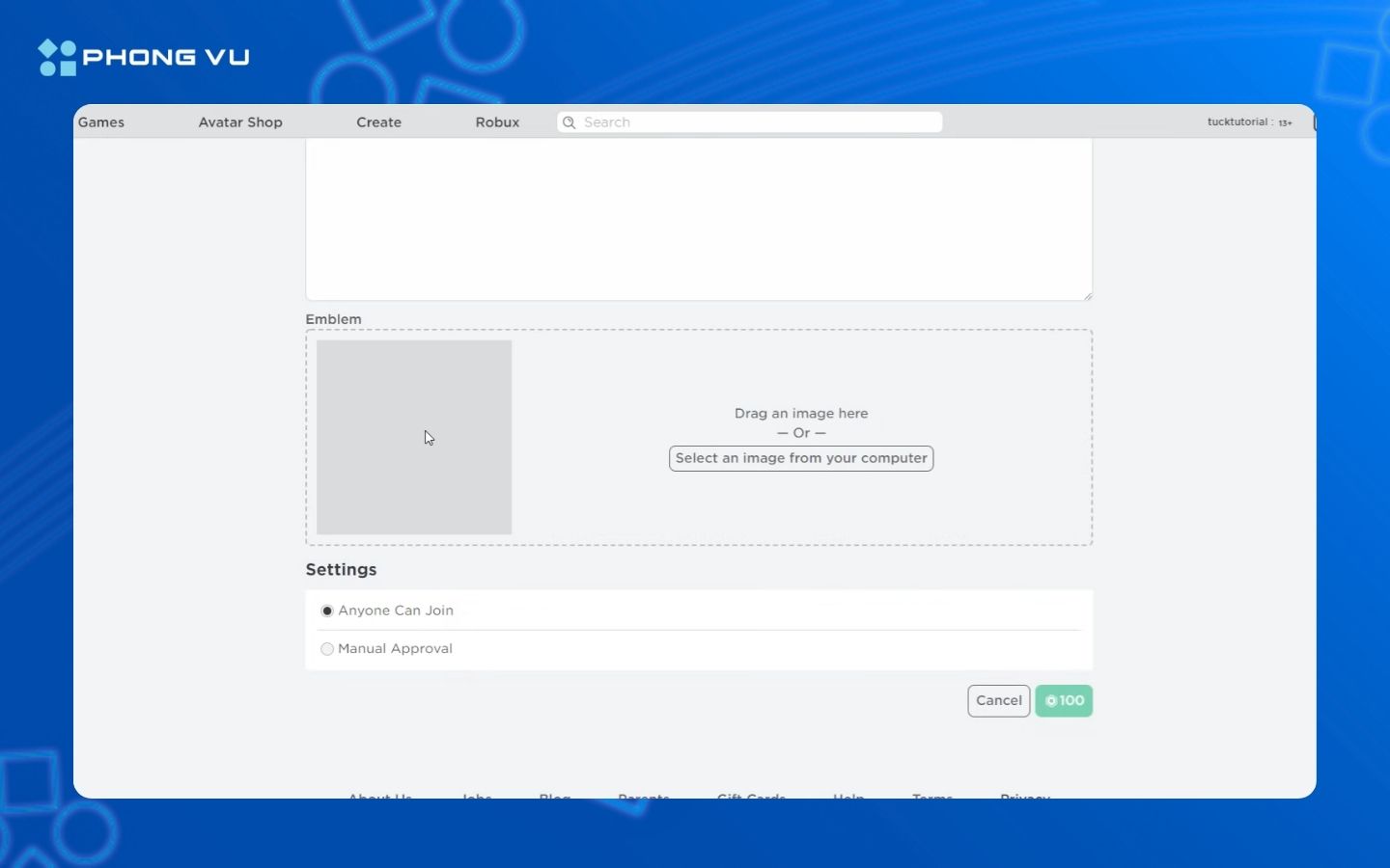 hướng dẫn Cách gửi Robux cho người khác