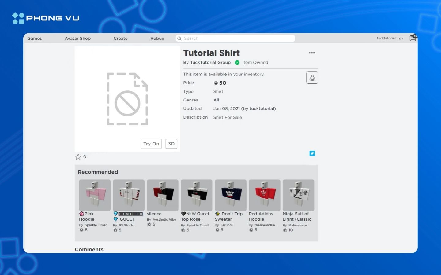 hướng dẫn cách gửi Robux cho người khác không phải ai cũng biết