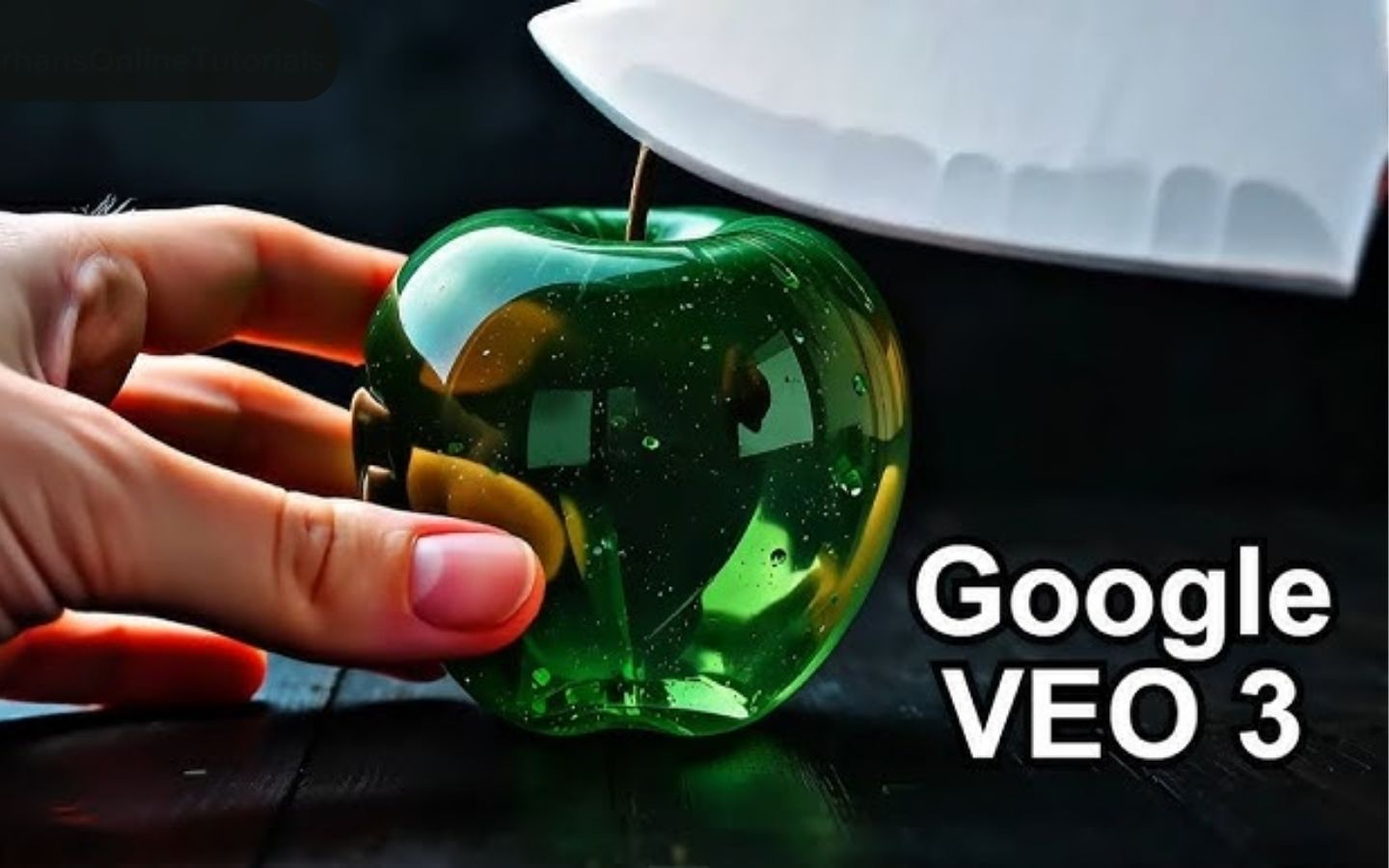 Cách tạo video ASMR cắt trái cây bằng Veo 3 hot trend gần đây 1 Video ASMR cắt trái cây bằng Veo 3 hot trend gần đây