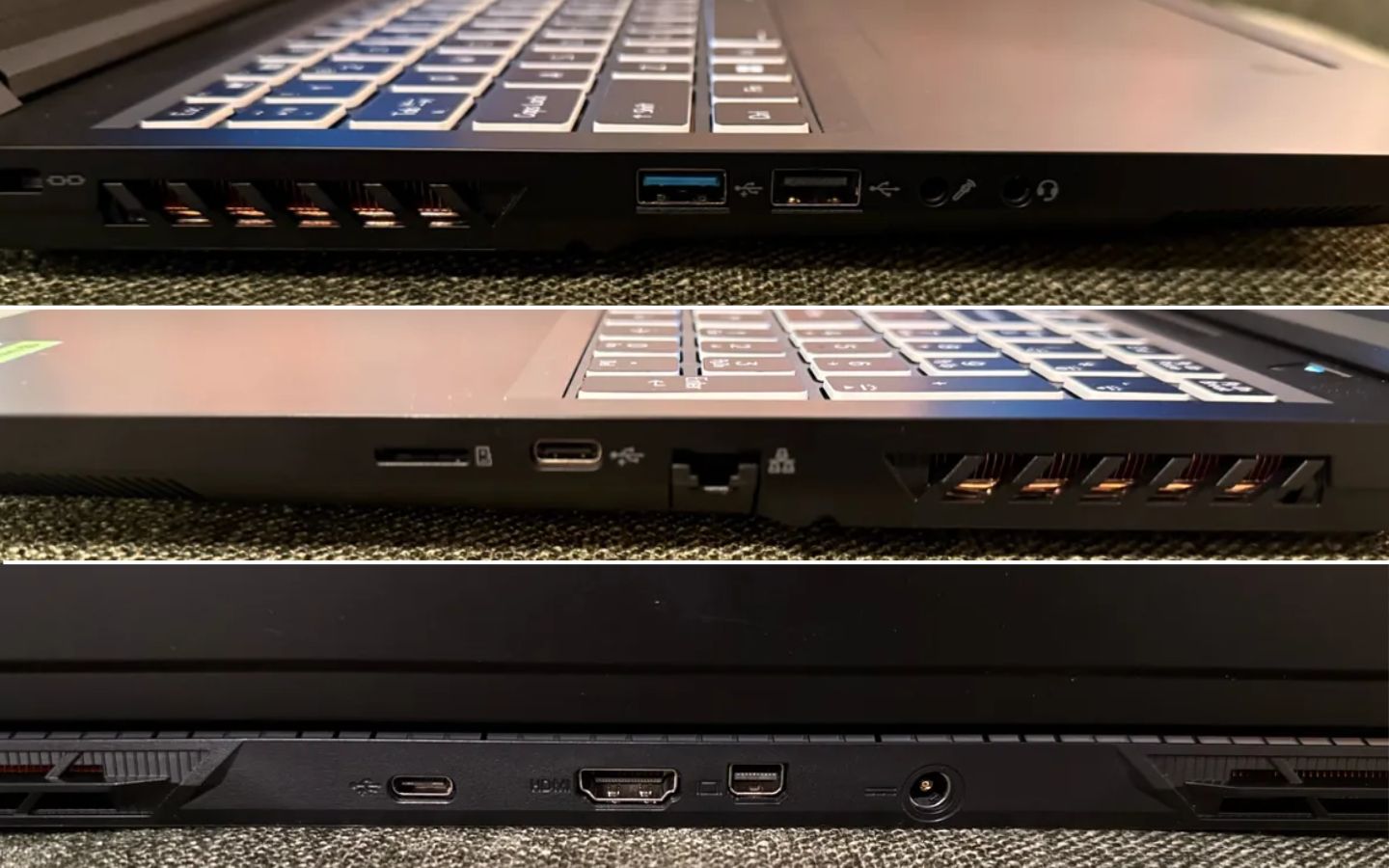 Gigabyte G6 MF-H2VN854KH được trang bị đầy đủ cổng kết nối, đáp ứng tốt mọi nhu cầu