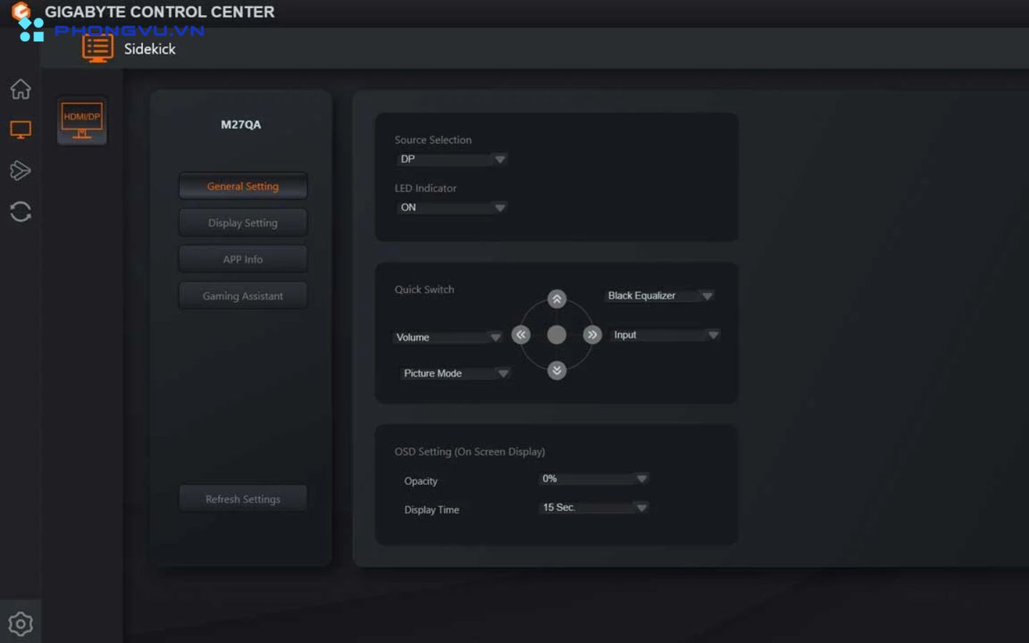 danh gia man hinh gaming gigabyte m27qa 8