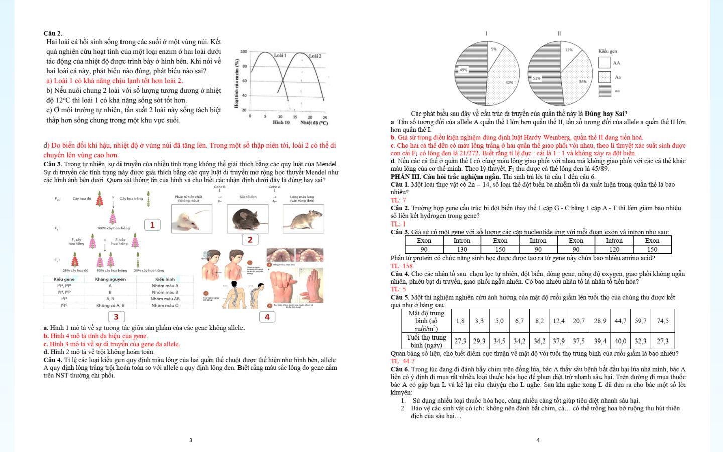 Trọn bộ đề thi thử tốt nghiệp THPT 2025 môn Sinh học có đáp án 5 Chi tiết đề thi thử tốt nghiệp THPT 2025 môn sinh học trường THPT tỉnh Quảng Ninh