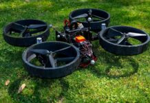 Drone biến hình thành xe 4 bánh nhanh như robot Transformer Drone biến hình