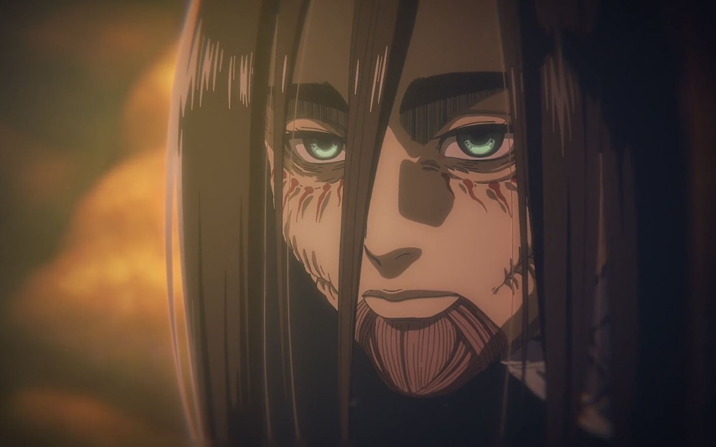 Nhân vật Eren khi biết cái kết của bản thân