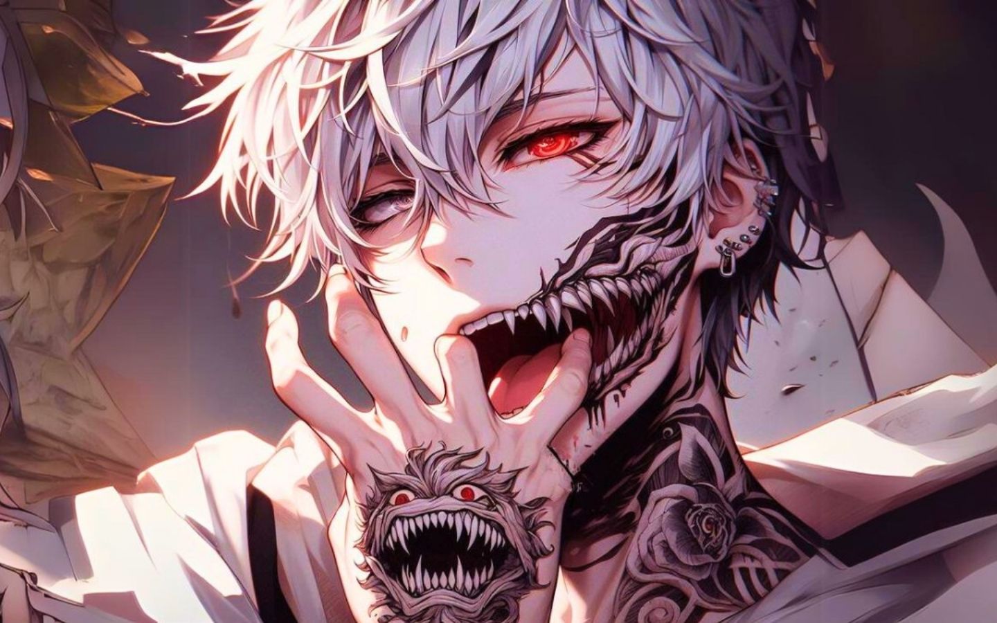 Hình nền nhân vật anime đầy lạnh lùng và cuốn hút