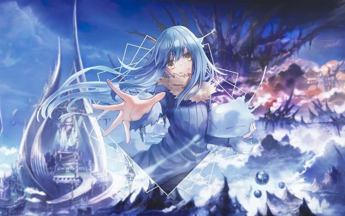 Hình nền anime nhân vật nữ quyền quý xinh đẹp