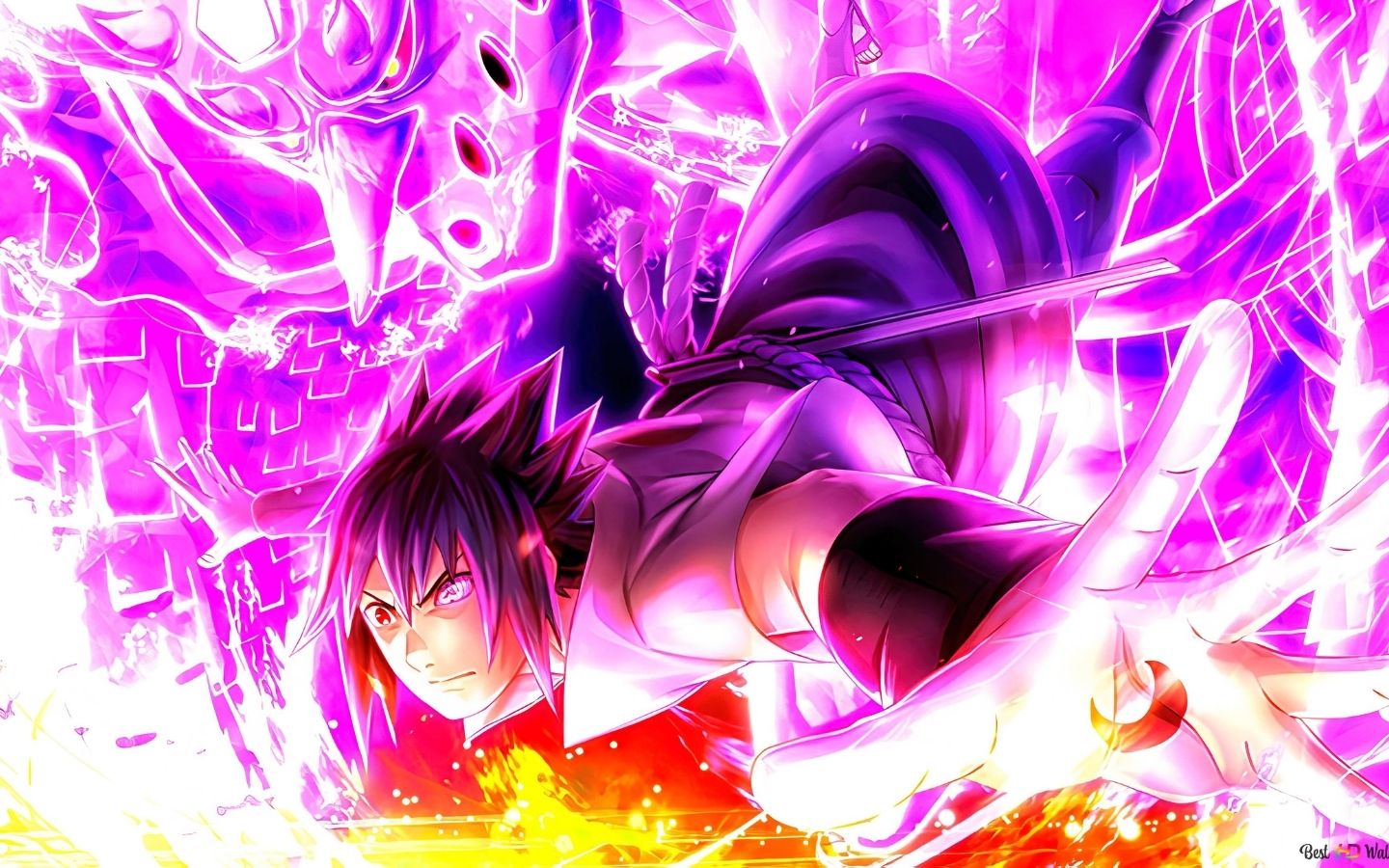 Hình nền sasuke trong phiên bản mạnh nhất