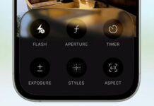 Bản cập nhật mới nhất của Apple cải tiến đáng kể về giao diện Camera