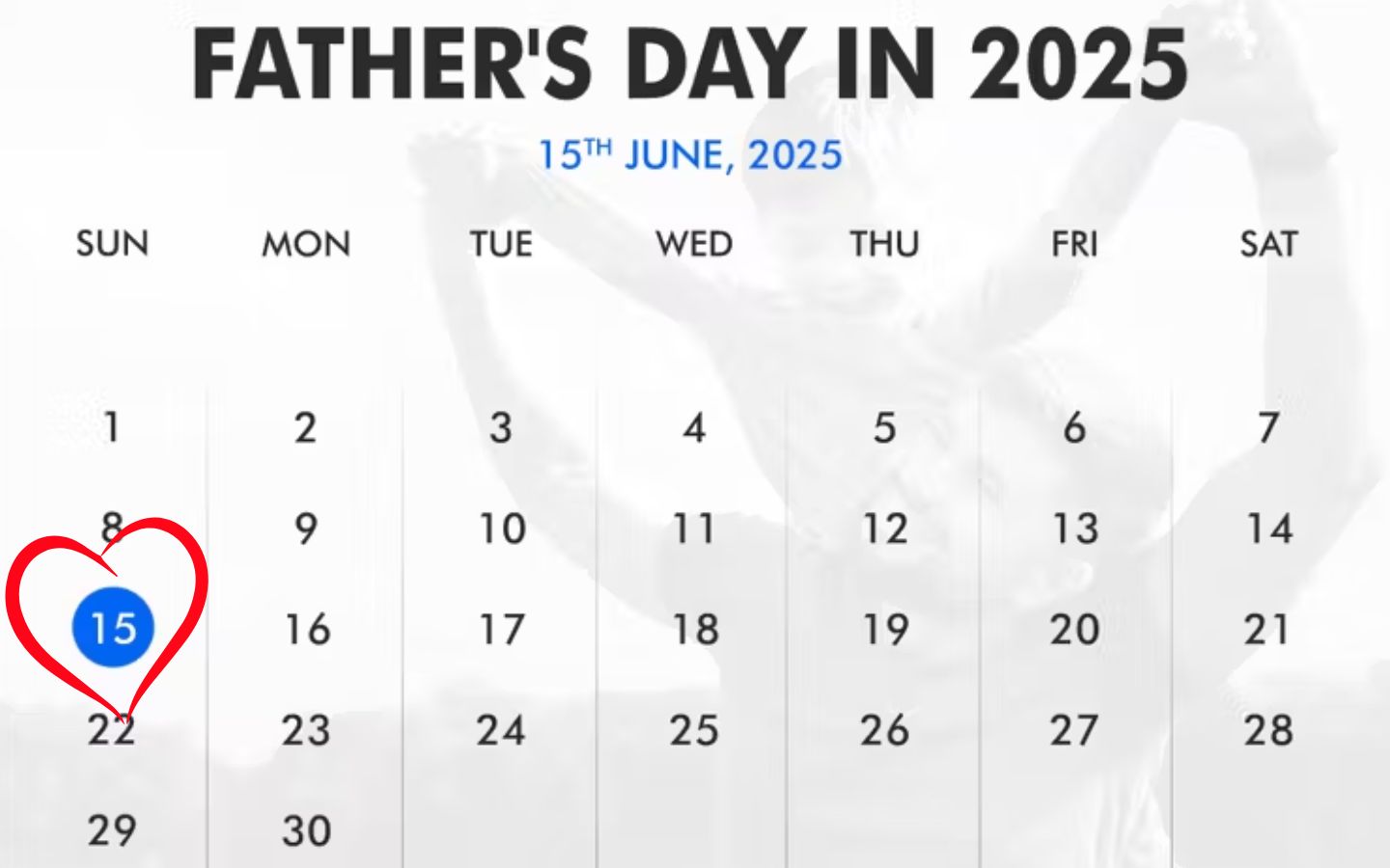 Ngày của Cha ở Việt Nam 2025 rơi vào Chủ Nhật, 15 tháng 6