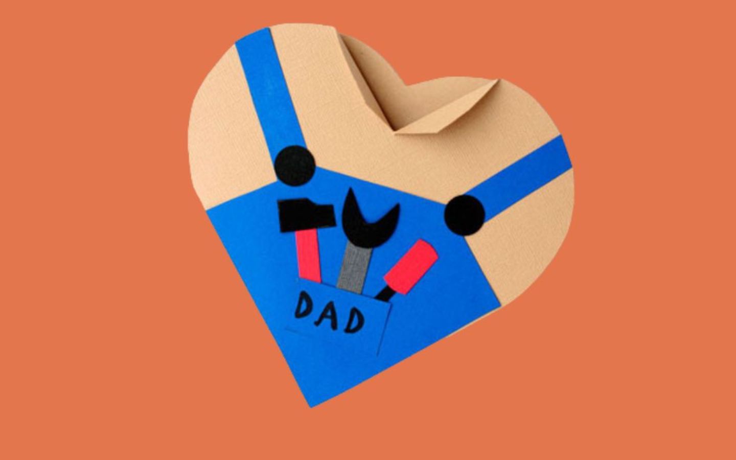 Trái tim gập từ ảnh kỷ niệm