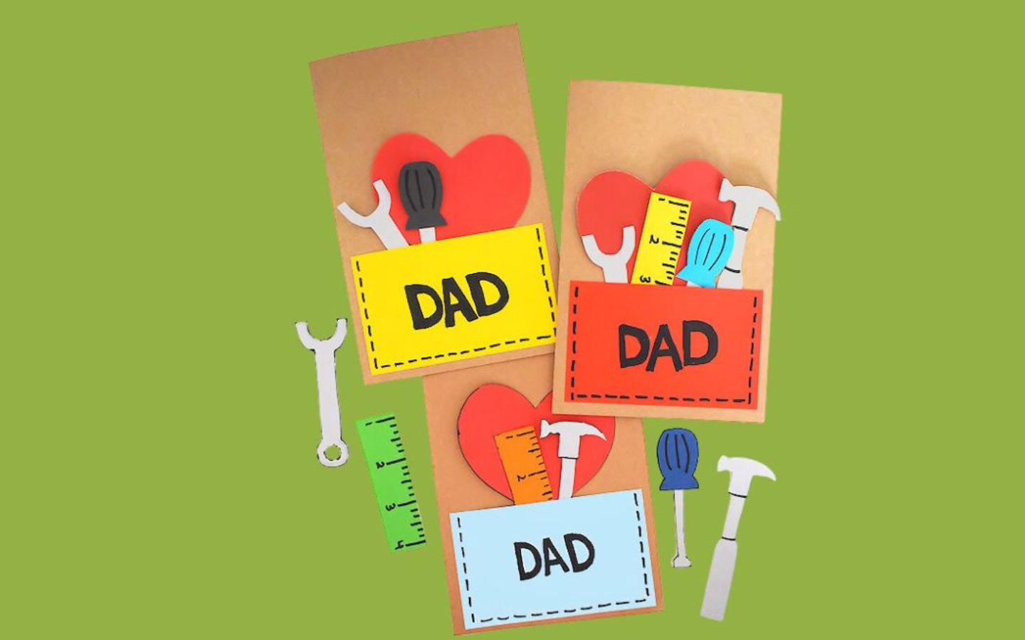 Thiệp mang ý nghĩa bố là người hùng