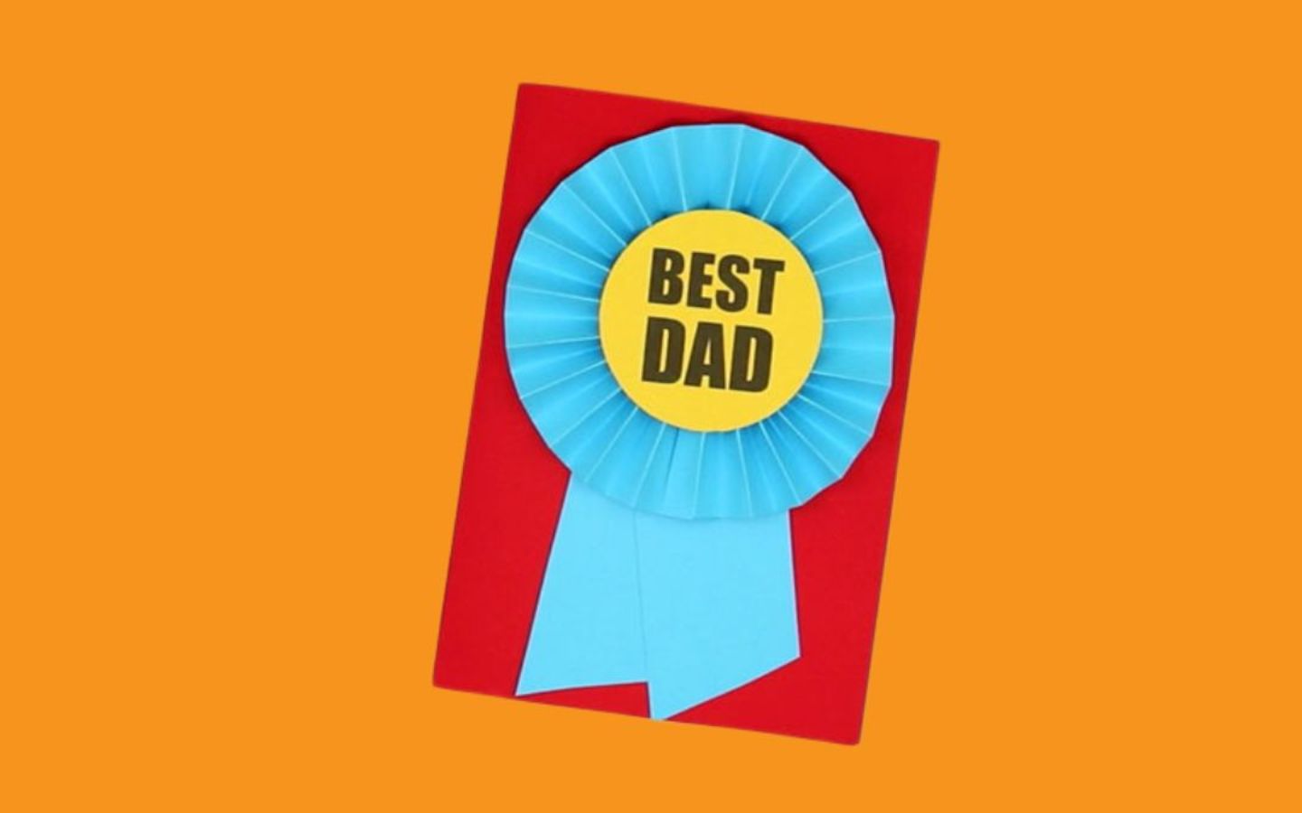 Huy hiệu “Best Dad” rực rỡ sắc màu