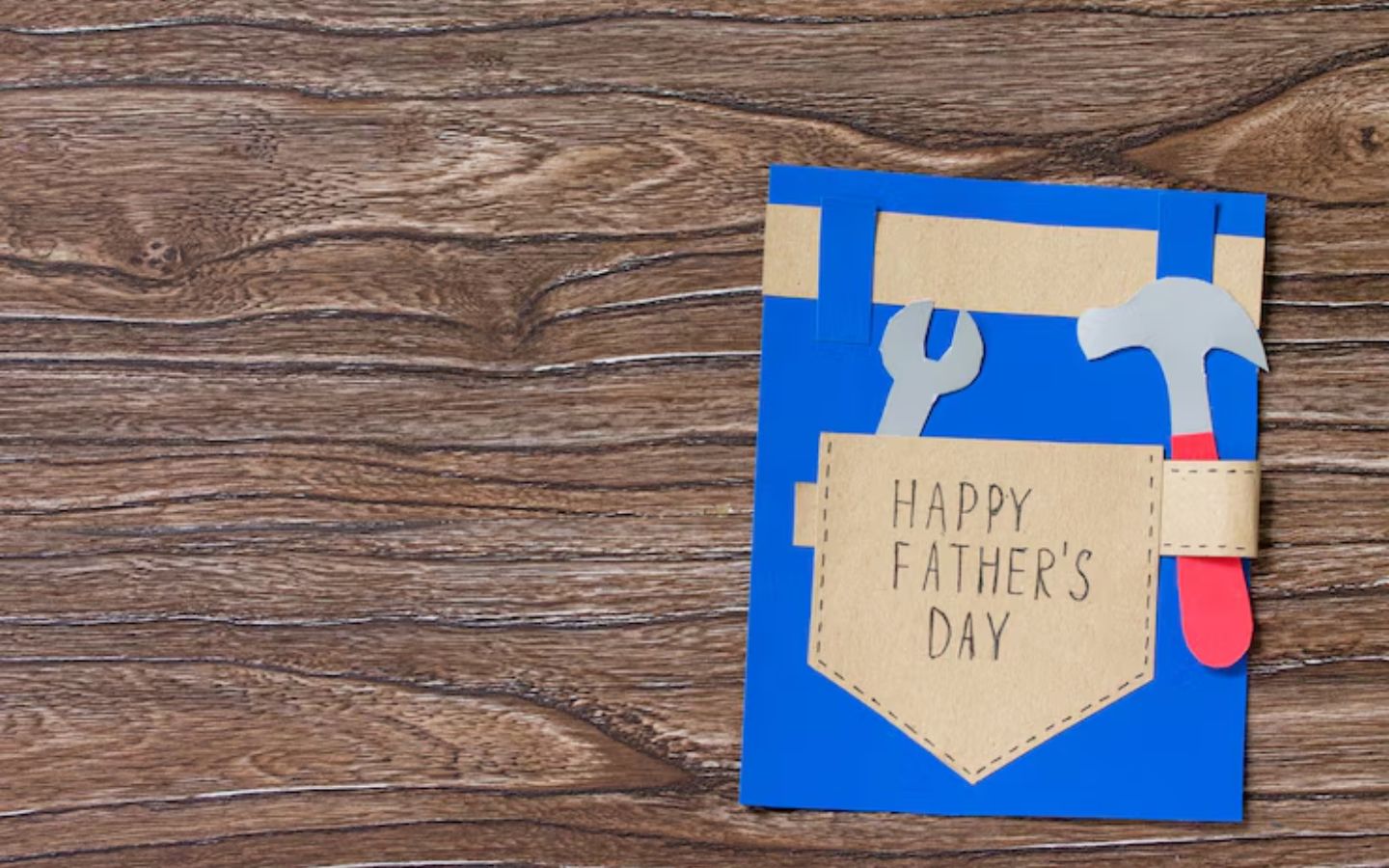 Thiệp sáng tạo chủ đề nghề nghiệp của bố