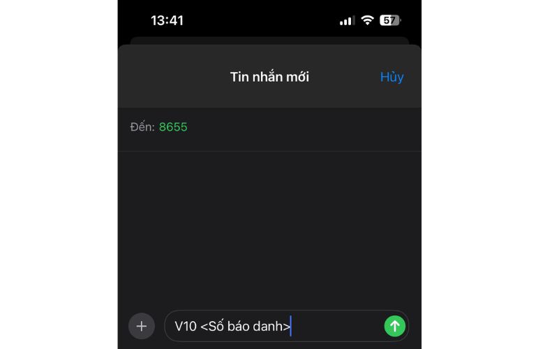 Tra cứu qua tin nhắn SMS