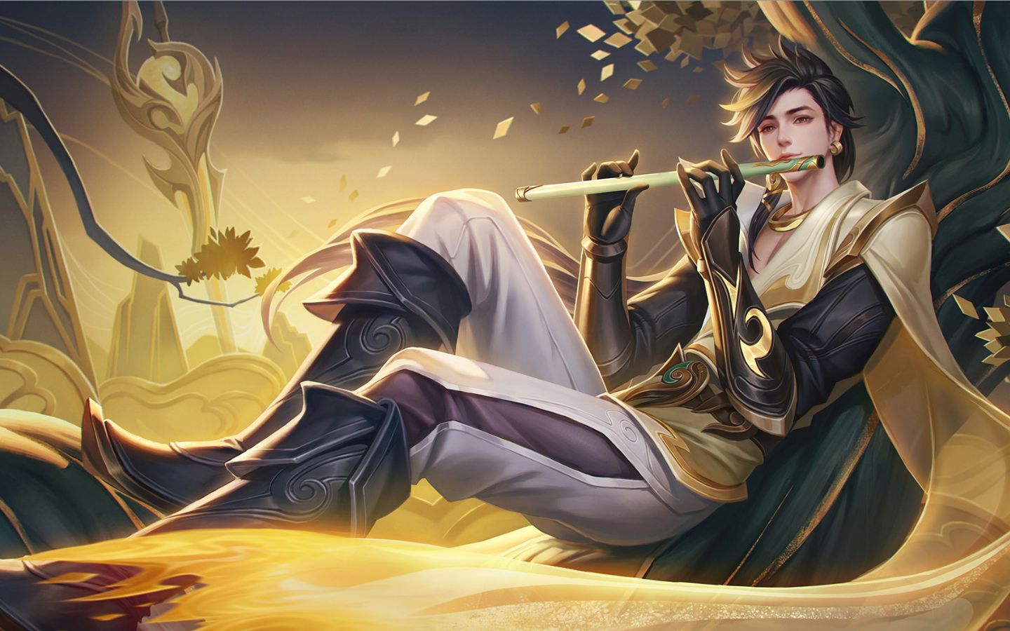 Murad với thần thái mang vẻ uy nghiêm của vị thần