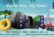 Build Máy, Hạ Nhiệt: Nhận mã steam lên đến $100 từ MSI tại Phong Vũ