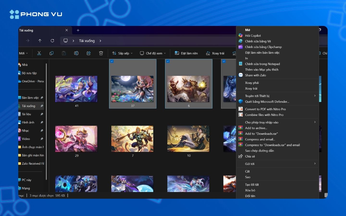 Hướng dẫn cách cài đặt hình nền Liên Quân trực tiếp từ ảnh cá nhân