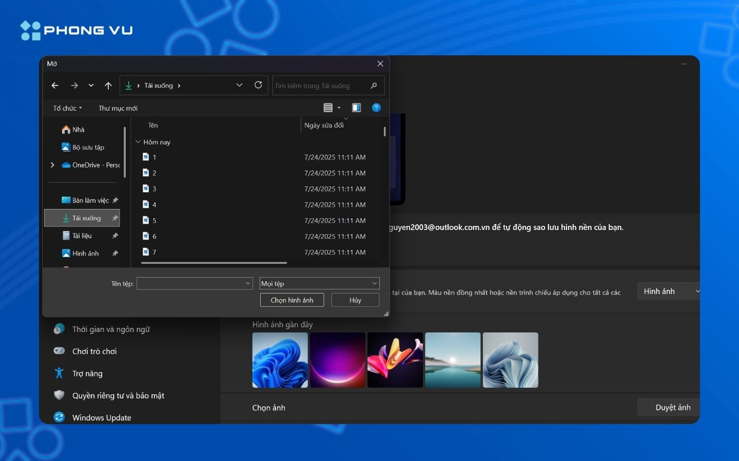 hướng dẫn Cách cài đặt hình nền Liên Quân trên máy tính trong Settings