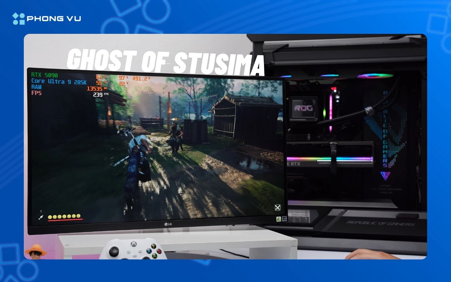 Hiệu năng thực tế đáng kinh ngạc của Asus ROG Strix GeForce RTX 5090