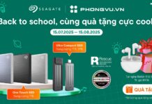 Mua ổ cứng SSD Seagate tại Phong Vũ, nhận ngay tai nghe Belkin lên đến 890.000 đồng Ưu đãi đặc biệt khi mua ổ cứng Seagate SSD