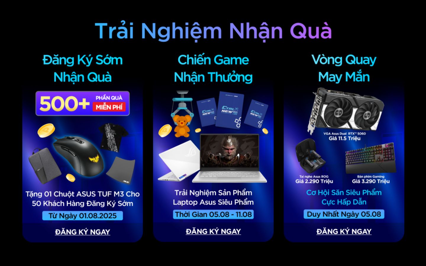 Hoạt động và quà tặng đặc biệt ngày khai trương