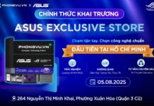 Chính thức khai trương ASUS Exclusive Store tại Phong Vũ TP.HCM