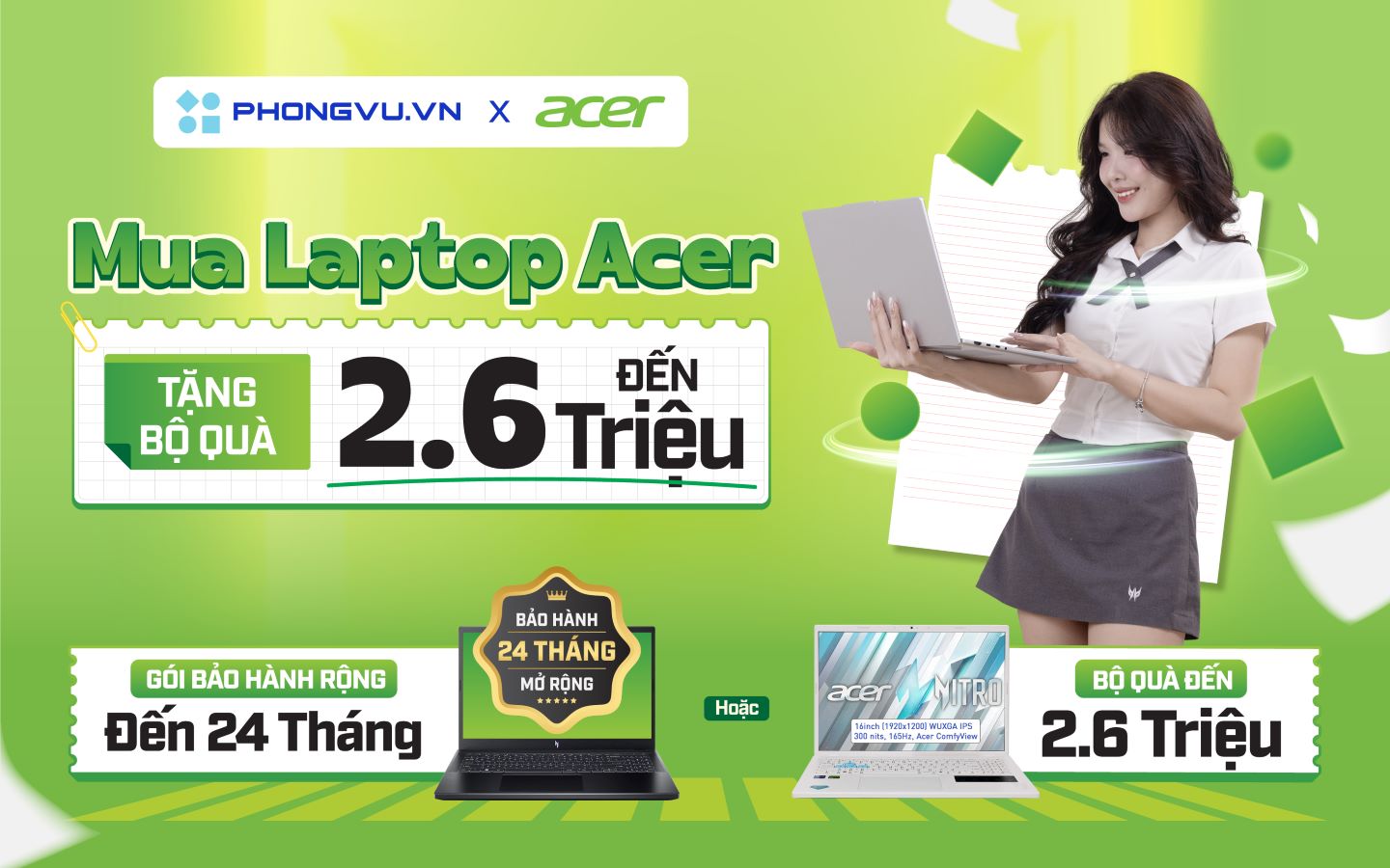 Bộ quà Acer Back to School